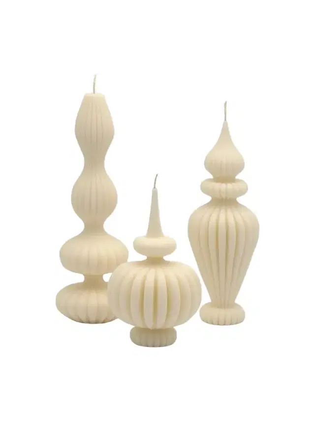 Davie Ocho Candle Co. Linea 3-Piece Candle Set