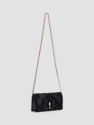 Christian Louboutin Women's Bettina Satin Clutch | Thumbnail 3 Christian Louboutin Women's Bettina Satin Clutch | Thumbnail 3