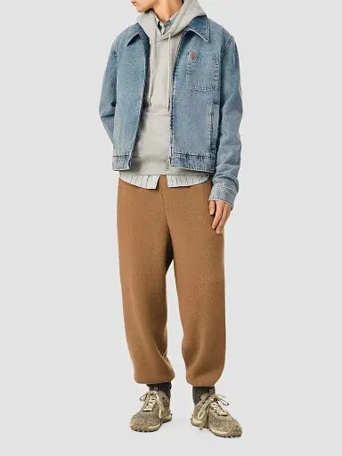 AMI PARIS Men's Ami De Coeur Zipped Jacket | Thumbnail 2