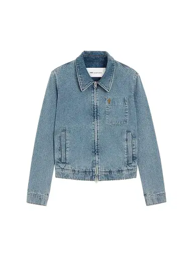 AMI PARIS Men's Ami De Coeur Zipped Jacket | Thumbnail 1