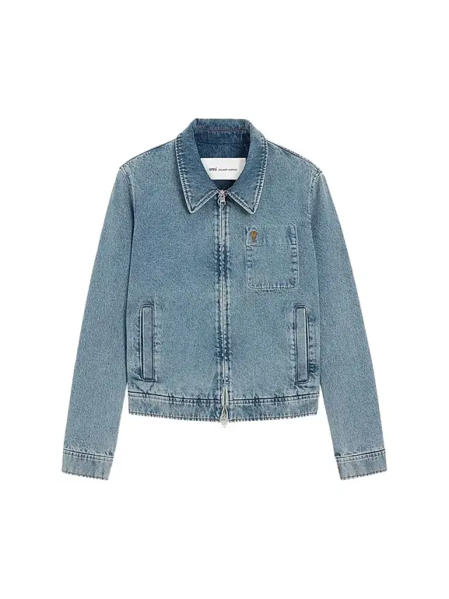AMI PARIS Men's Ami De Coeur Zipped Jacket