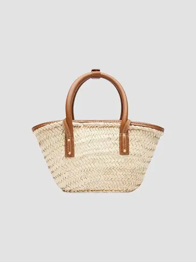 Jacquemus Women's Le Petit Panier Woven Tote Bag | Thumbnail 2