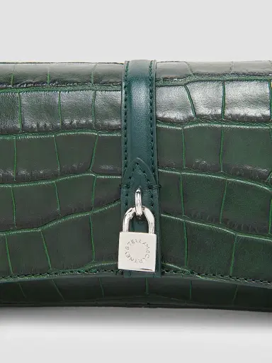 Stella McCartney Women's Ryder Croc-Embossed Shoulder Bag | Thumbnail 6 Stella McCartney Women's Ryder Croc-Embossed Shoulder Bag | Thumbnail 6