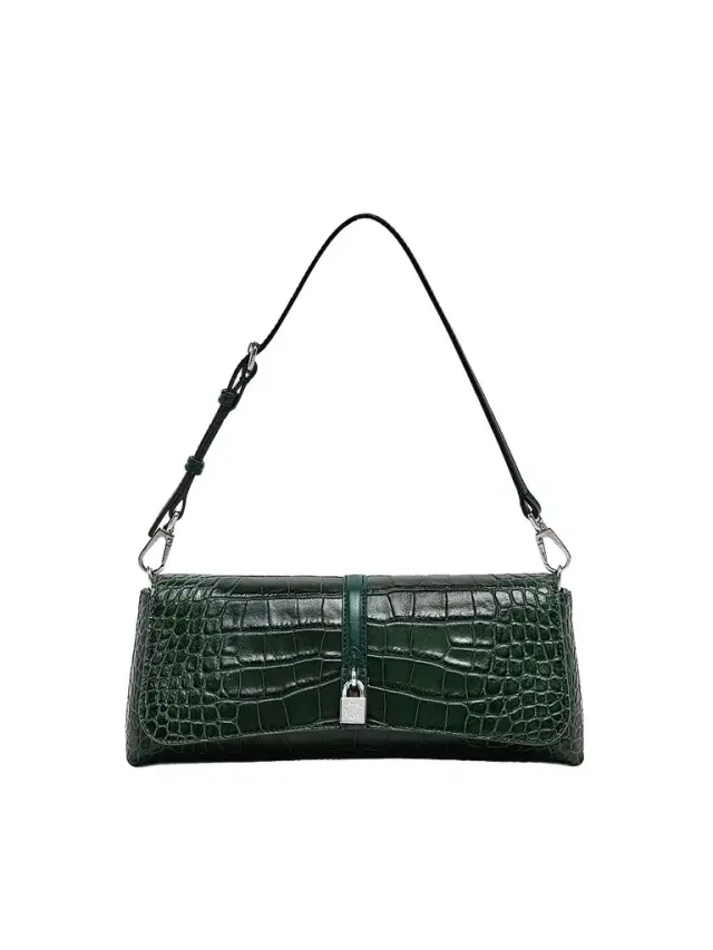 Stella McCartney Women's Ryder Croc-Embossed Shoulder Bag