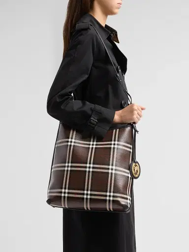 Burberry Women's Small Check Shoulder Bag | Thumbnail 2 Burberry Women's Small Check Shoulder Bag | Thumbnail 2
