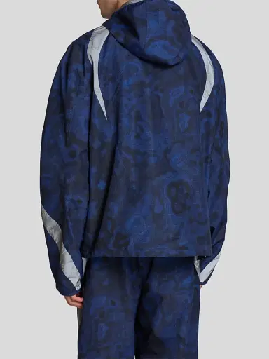 Casablanca Men's Printed Full-Zip Hooded Jacket | Thumbnail 3