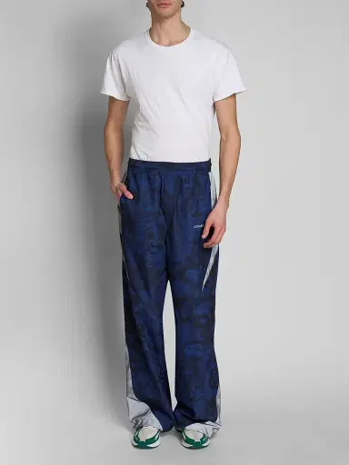 Casablanca Men's Printed Wide-Leg Track Pants | Thumbnail 2