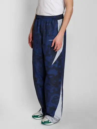 Casablanca Men's Printed Wide-Leg Track Pants | Thumbnail 4