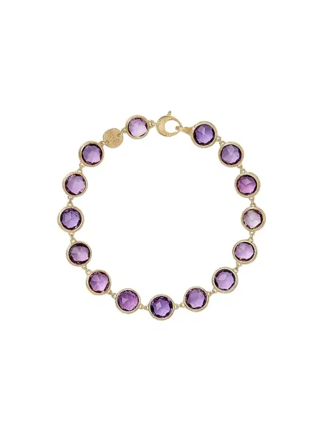 MARCO BICEGO Women's Jaipur Color 18K Yellow Gold & Amethyst Bracelet