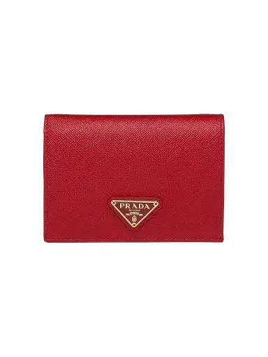 Prada Women's Small Saffiano Leather Wallet | Thumbnail 1
