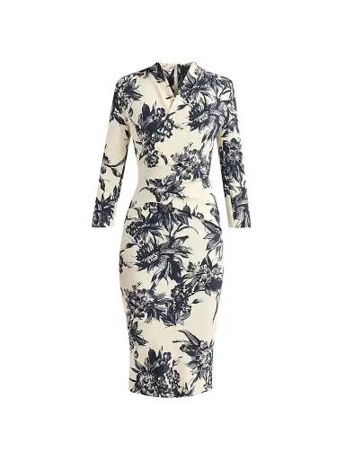 Chiara Boni La Petite Robe Women's Demei Floral Body-Con Dress | Thumbnail 1
