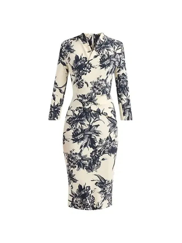 Chiara Boni La Petite Robe Women's Demei Floral Body-Con Dress