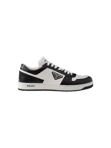 Prada Men's Downtown Leather Sneakers | Thumbnail 1