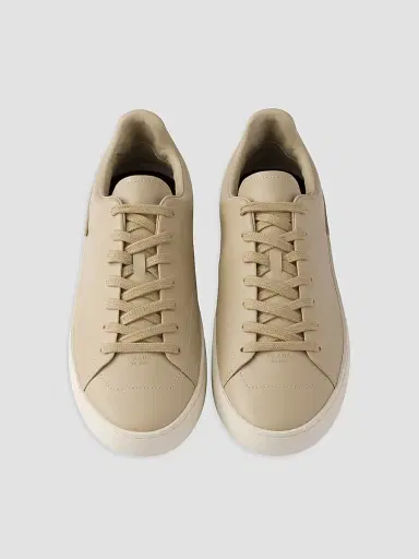 Prada Men's Court Leather Sneakers | Thumbnail 2