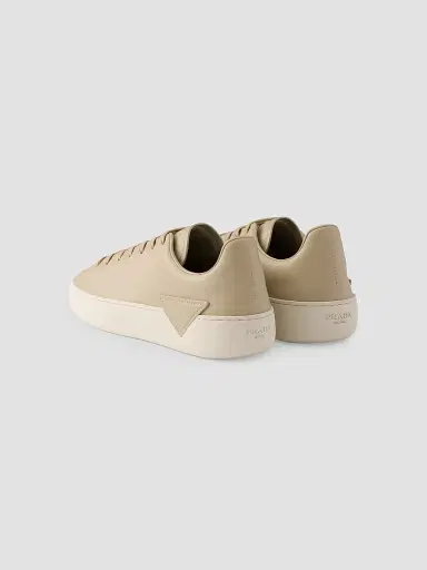 Prada Men's Court Leather Sneakers | Thumbnail 4