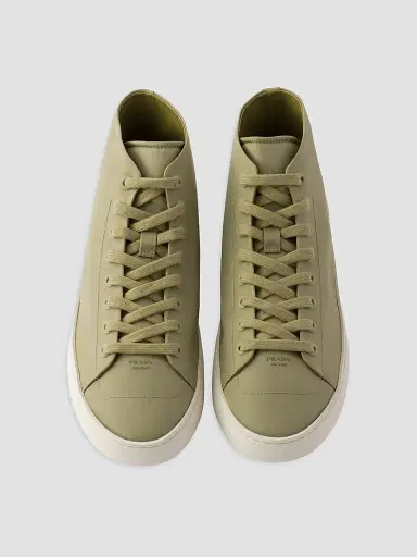 Prada Men's High-Top Re-Nylon Sneakers | Thumbnail 2