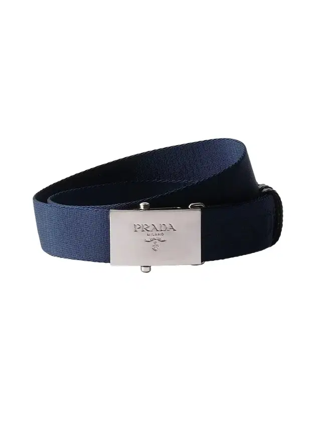 Prada Men's Woven Re-Nylon Belt