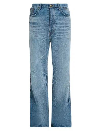 Rhude Men's 90S Traxedo Straight-Leg Jeans | Thumbnail 1