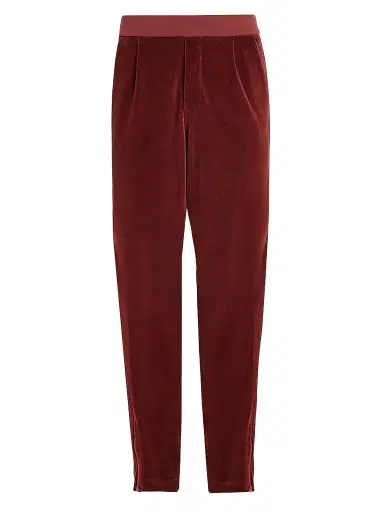 Rhude Men's Trofeo Velour Track Pants | Thumbnail 1
