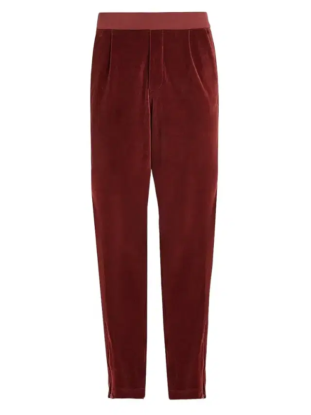 Rhude Men's Trofeo Velour Track Pants