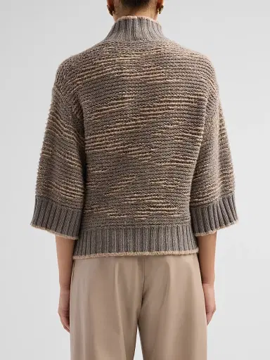Fabiana Filippi Women's Virgin Wool-Blend Turtleneck Sweater | Thumbnail 3 Fabiana Filippi Women's Virgin Wool-Blend Turtleneck Sweater | Thumbnail 3