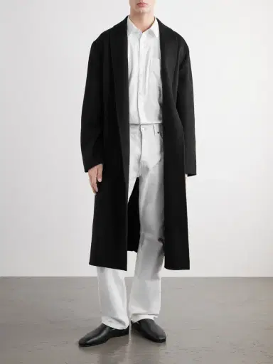 TOTEME Belted Wool Coat - Men | Thumbnail 2