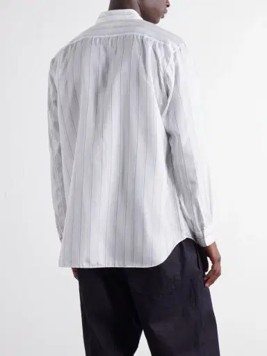 Comme des Garçons SHIRT Striped Satin Shirt - Men | Thumbnail 4 Comme des Garçons SHIRT Striped Satin Shirt - Men | Thumbnail 4