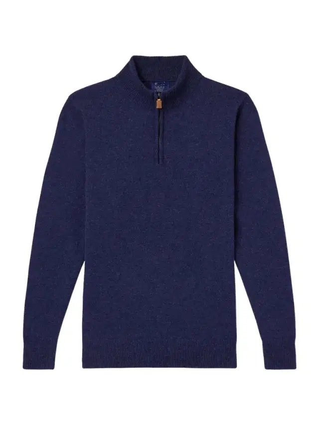 William Lockie Wool Half-Zip Sweater - Men