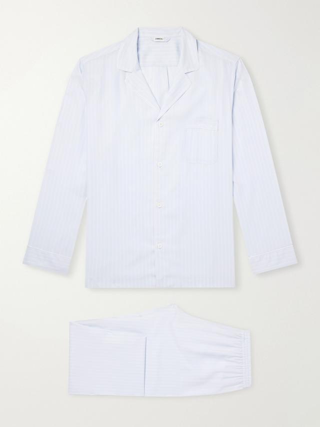 Zimmerli Striped Lyocell Pyjama Set - Men