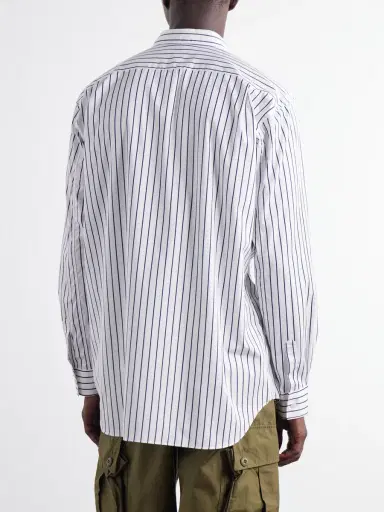 Comme des Garçons SHIRT Striped Cotton-Poplin Shirt - Men | Thumbnail 4 Comme des Garçons SHIRT Striped Cotton-Poplin Shirt - Men | Thumbnail 4
