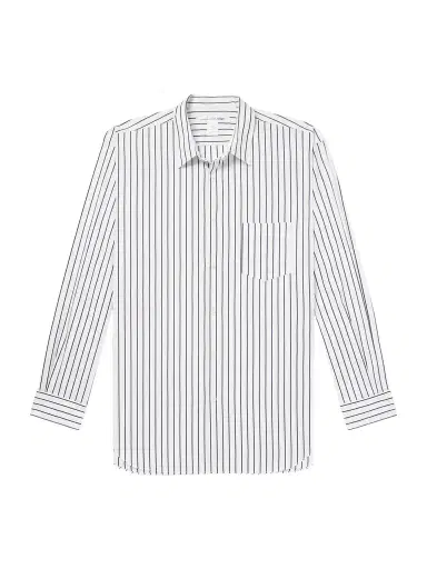 Comme des Garçons SHIRT Striped Cotton-Poplin Shirt - Men | Thumbnail 1 Comme des Garçons SHIRT Striped Cotton-Poplin Shirt - Men | Thumbnail 1