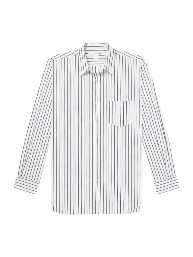 Comme des Garçons SHIRT Striped Cotton-Poplin Shirt - Men