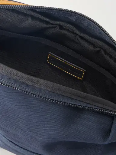 Master-Piece Link Leather-Trimmed Nylon-Twill Belt Bag - Men | Thumbnail 6