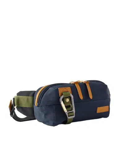 Master-Piece Link Leather-Trimmed Nylon-Twill Belt Bag - Men | Thumbnail 1