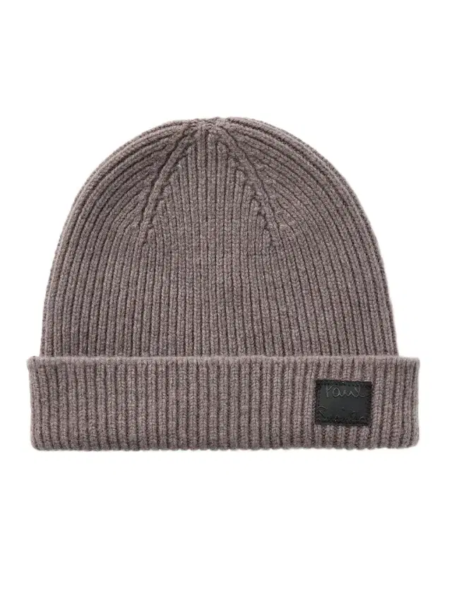 Paul Smith Logo-Appliquéd Ribbed Cashmere and Merino Wool-Blend Beanie - Men