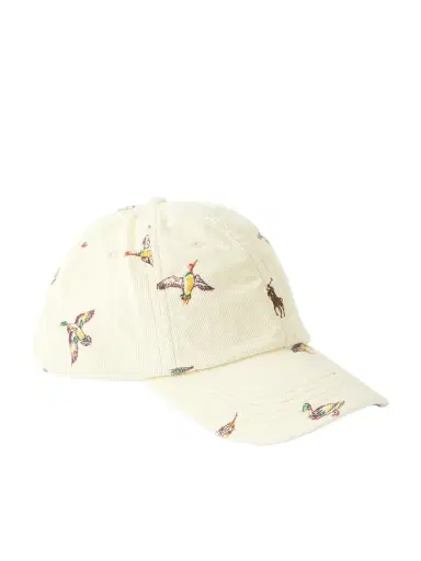 Polo Ralph Lauren Leather-Trimmed Embroidered Cotton-Corduroy Cap - Men | Thumbnail 1 Polo Ralph Lauren Leather-Trimmed Embroidered Cotton-Corduroy Cap - Men | Thumbnail 1