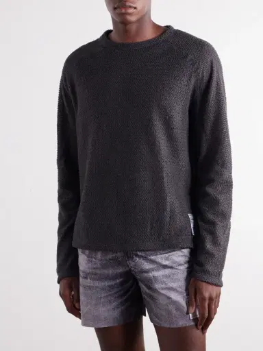 Satisfy Logo-Appliquéd FuzzFleece™ AD T-Shirt - Men | Thumbnail 3