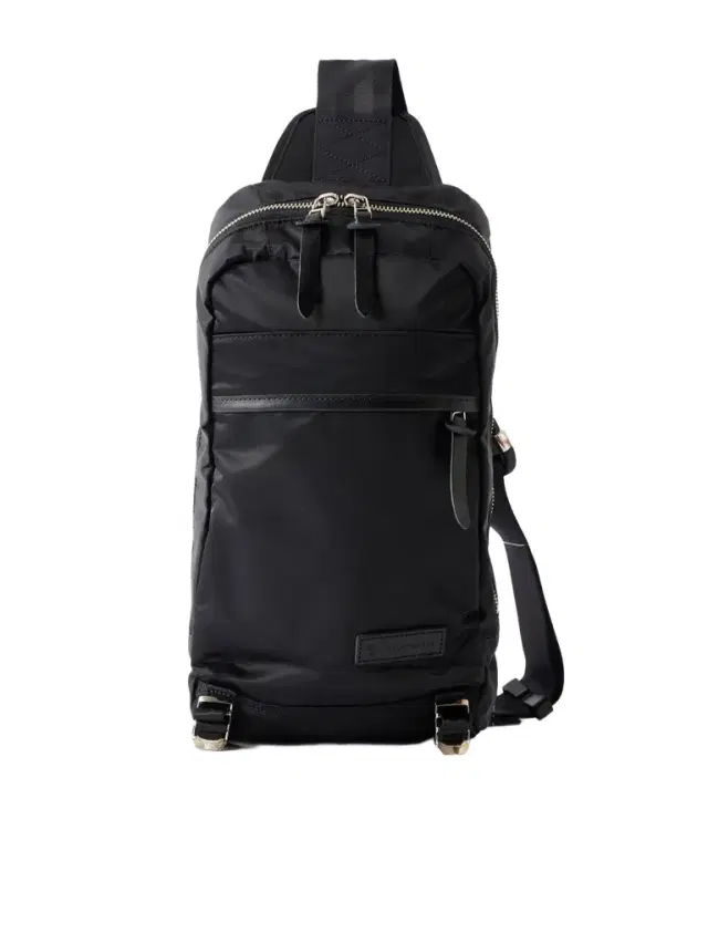 Master-Piece Lightning Leather-Trimmed Shell Sling Backpack - Men