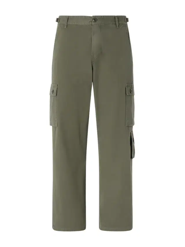 Straight-Leg Logo-Appliquéd Cotton Cargo Trousers - Men