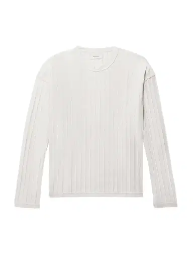 mfpen Ribbed Cotton-Jersey T-Shirt - Men | Thumbnail 1 mfpen Ribbed Cotton-Jersey T-Shirt - Men | Thumbnail 1