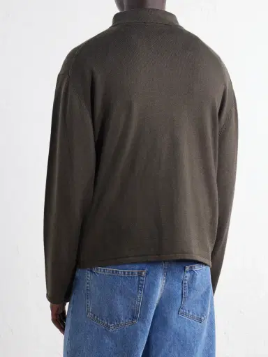 Margaret Howell Merino Wool Cardigan - Men | Thumbnail 4