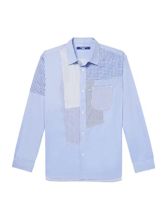 Junya Watanabe Patchwork Cotton-Poplin Shirt - Men