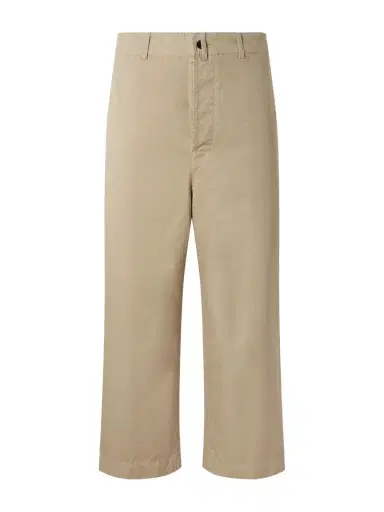 Junya Watanabe Straight-Leg Garment-Dyed Cotton-Gabardine Trousers - Men | Thumbnail 1