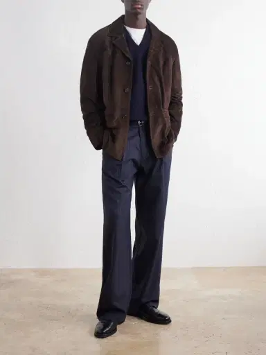 William Lockie V-Neck Wool Sweater - Men | Thumbnail 2