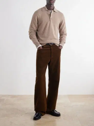 William Lockie Wool Polo Sweater - Men | Thumbnail 2