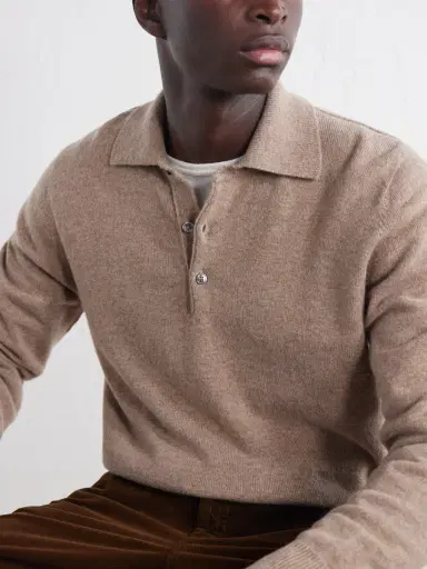 William Lockie Wool Polo Sweater - Men | Thumbnail 5
