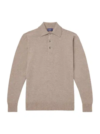 William Lockie Wool Polo Sweater - Men | Thumbnail 1