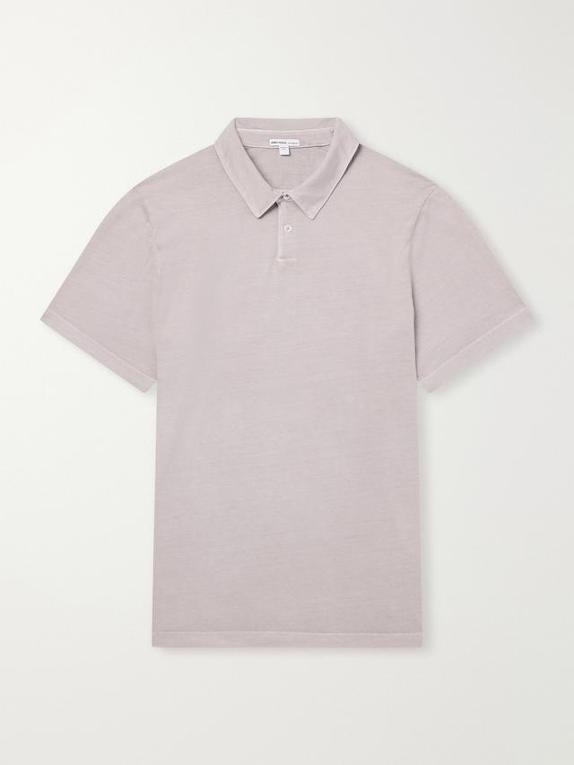 James Perse Slim-Fit Supima Cotton-Jersey Polo Shirt - Men