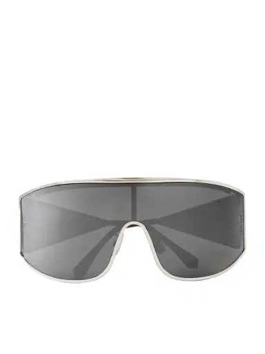 Loewe Speed Shield Aviator-Style Silver and Gold-Tone Sunglasses - Men | Thumbnail 1