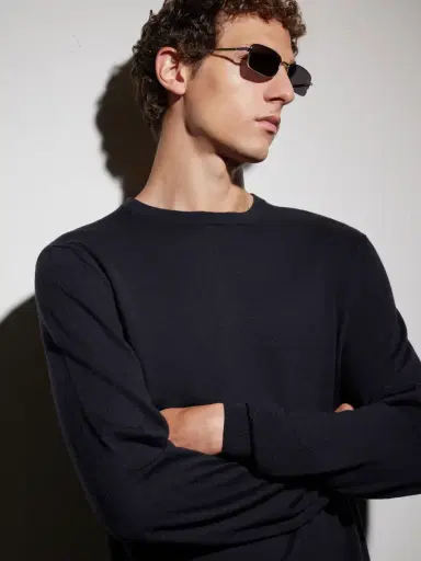 DIOR Eyewear DiorBlackSuit S21U Square-Frame Silver-Tone Sunglasses - Men | Thumbnail 2